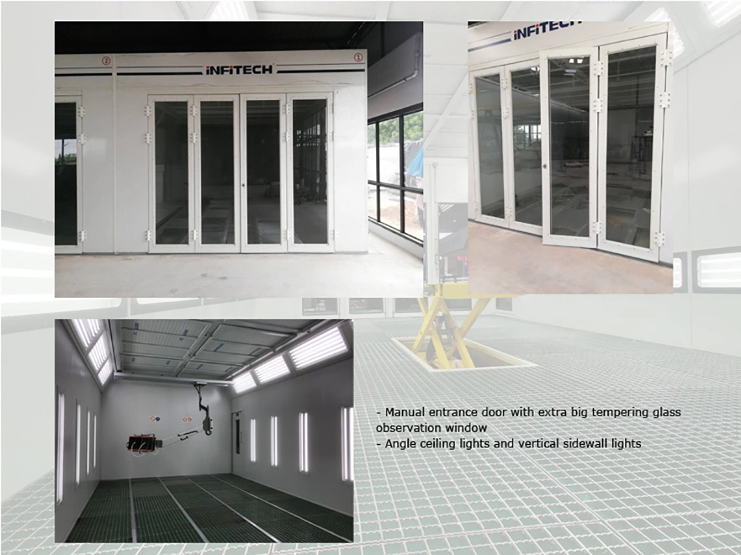 Automotive Fully Undershot Spraying Painting Booth for Cars